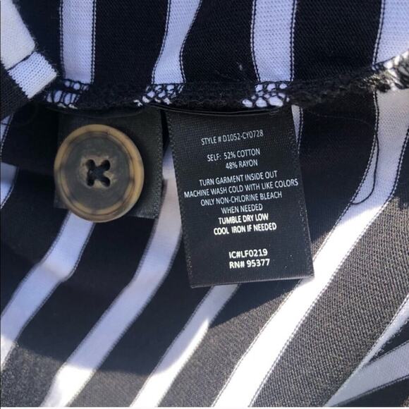 Sanctuary Sullivan Henley Stripe Dress small NWT - Picture 6 of 7